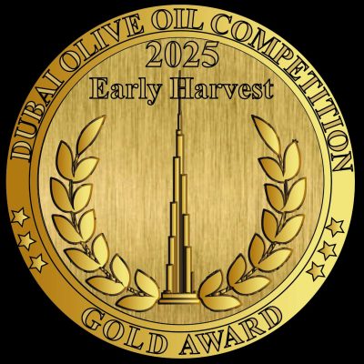 In 2025, Cretan Gold was honored with the Gold Award – Early Harvest at the prestigious Dubai Olive Oil Competition, a testament to the devotion and craftsmanship infused in every drop.